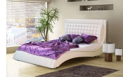 Čalouněná postel Kller s vloženou matrací